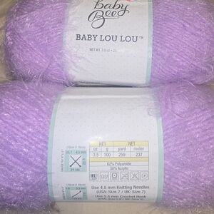 Baby Bee baby lou lou yarn